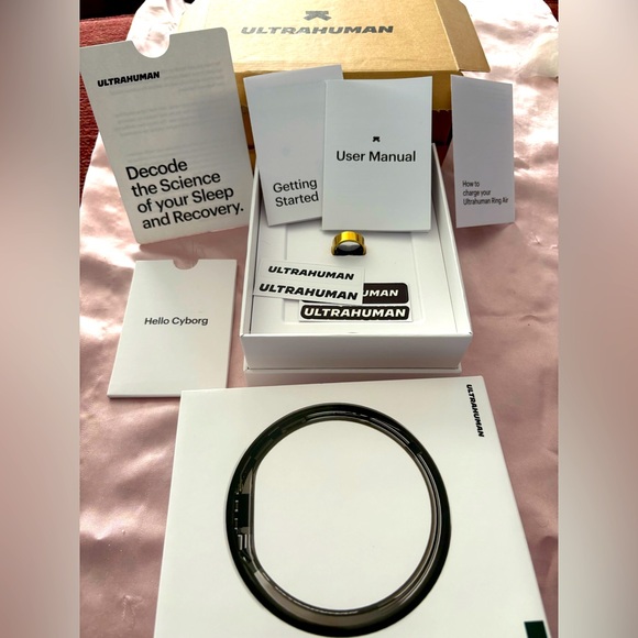 Ultrahuman goldRing size 7